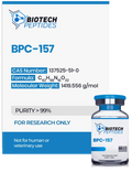 （💪Repair + Anti-inflammatory + Tissue Regeneration） BPC-157 (5mg) - Biotech Peptides
