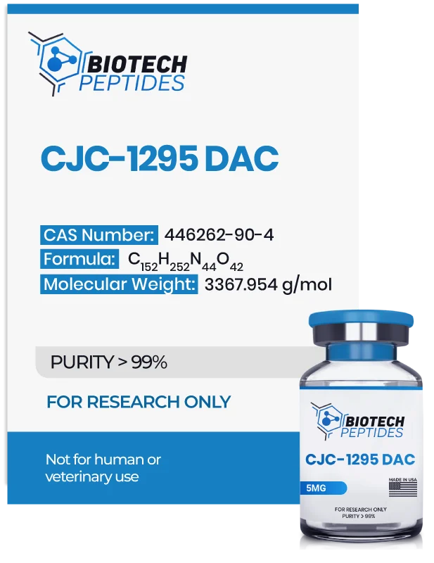 (🌴Anti-aging) CJC-1295 DAC (5mg) - Biotech Peptides