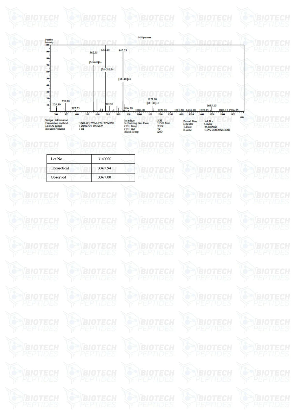 (🌴Anti-aging) CJC-1295 DAC (5mg) - Biotech Peptides