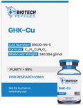 (🌴Skin Repair and Anti-Aging) GHK-CU (Copper) (50mg) - Biotech Peptides