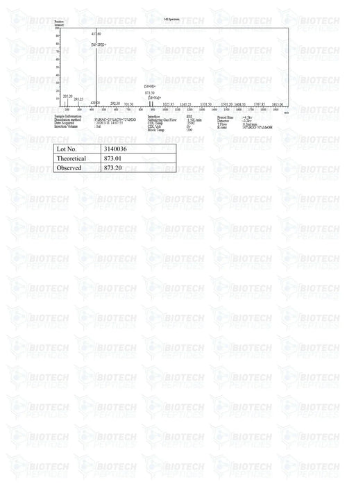 (💪  Recovery and Muscle-Building Support) GHRP-6 peptide - (10mg) - Biotech Peptides