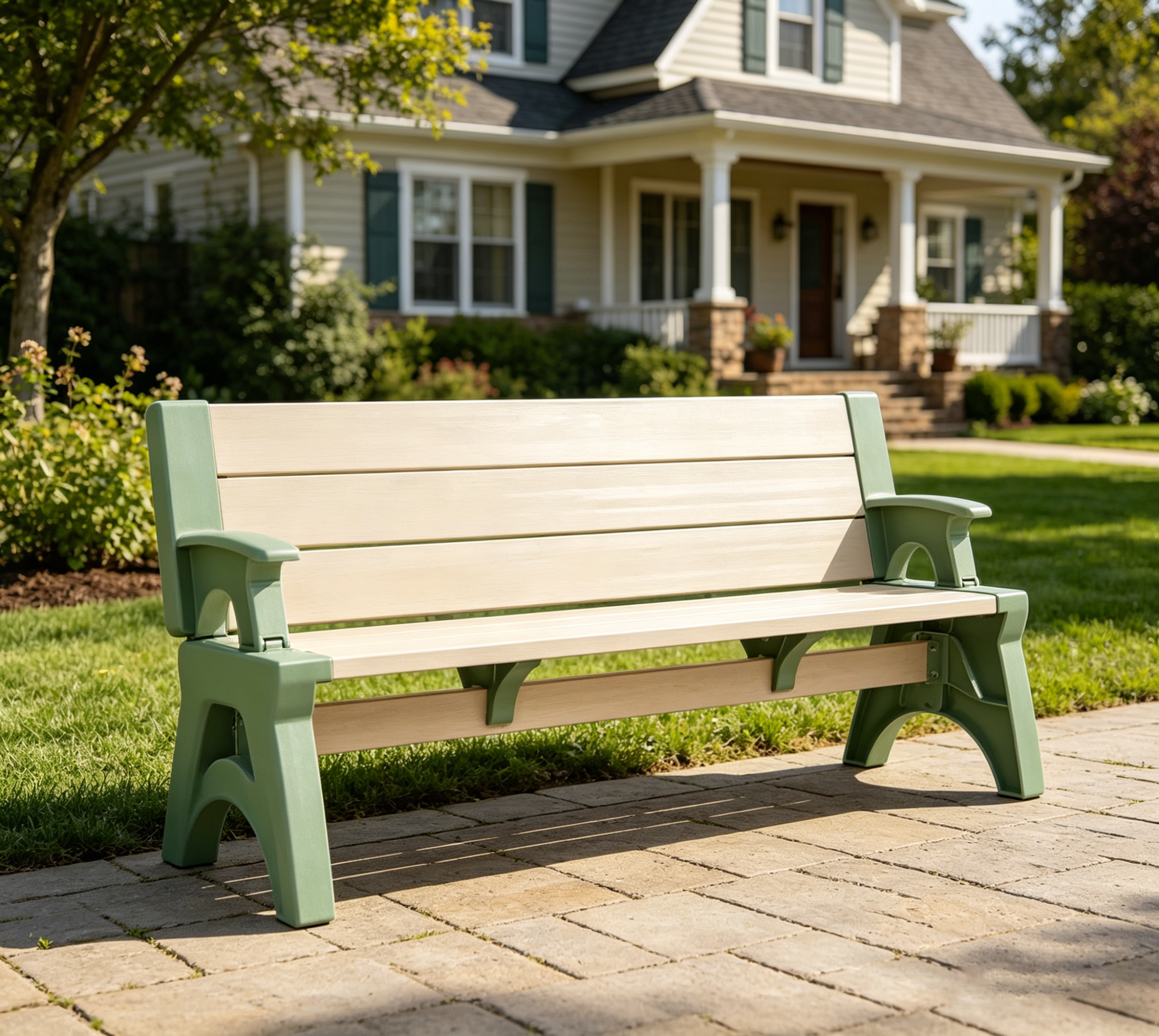 🎉Convert-a-Bench Gen II XL Designer Series Bench-to-Table,Buy 1 get 1 free