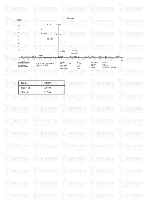 (🔥 Fat loss+💪 Recovery) Mod GRF 1-29 (CJC-1295 NO DAC) (5mg) - Biotech Peptides