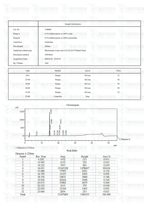 (❤️ “Love Hormone”) Oxytocin Peptide - 10mg - Biotech Peptides