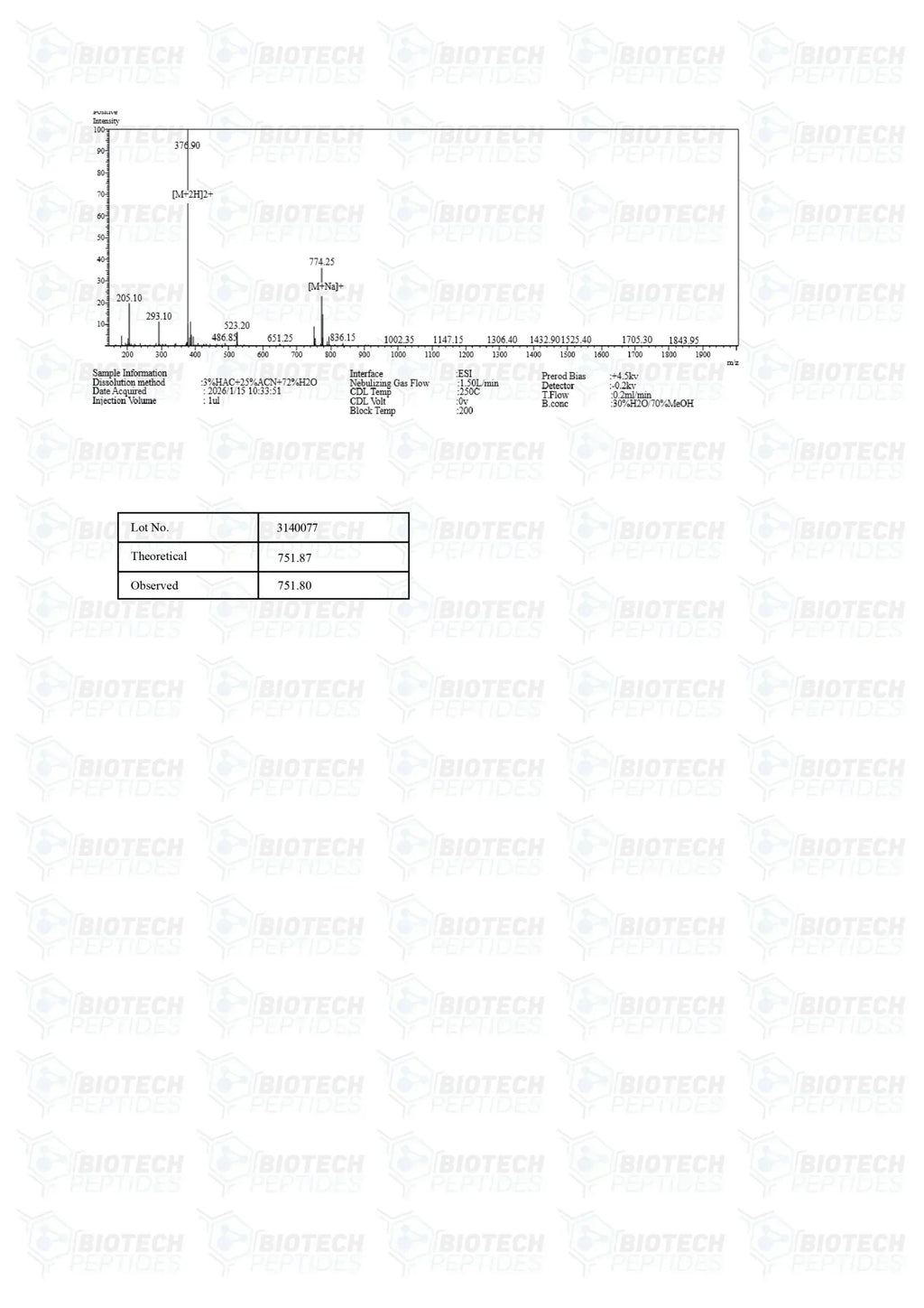 (🌴Anxiety relief) Selank Peptide (10mg) - Biotech Peptides